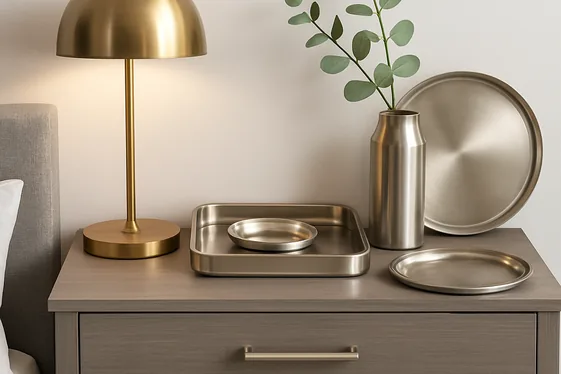 Mix Metallic Finishes for Visual Interest illustration