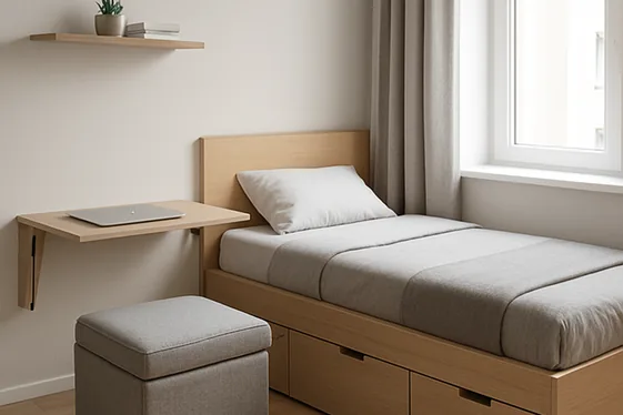 Incorporate Multifunctional Furniture for Small Spaces illustration
