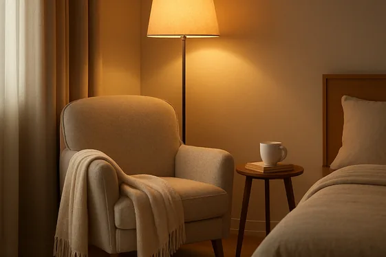 Create a Relaxing Nook with Cozy Seating illustration