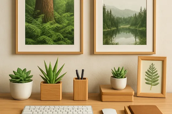Bring in Biophilic Elements to Boost Mood and Productivity illustration
