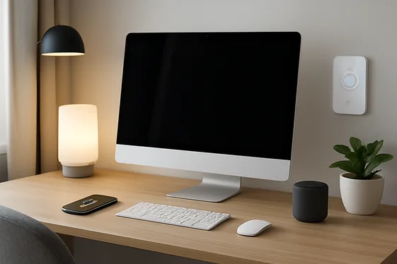 Integrate Smart Office Tech for Seamless Productivity illustration