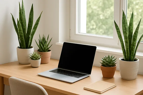 Add Greenery to Boost Ambience and Productivity illustration