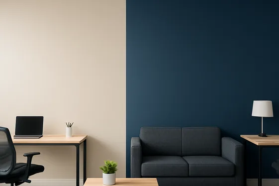 Opt for Neutral Colors Paired with Bold Accent Walls illustration
