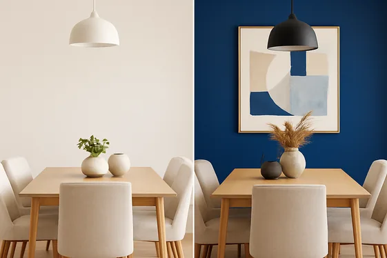 Go Bold with an Accent Wall Color illustration
