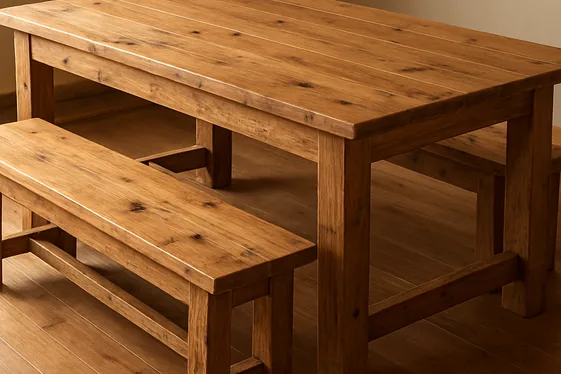 Embrace Natural Wood Elements for Rustic Authenticity illustration