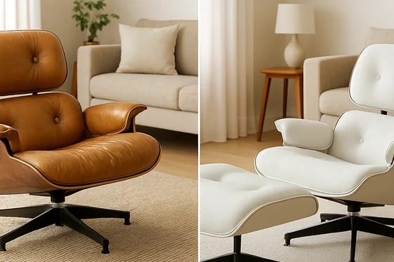 Combining Vintage and Modern Eames Chair Styles illustration