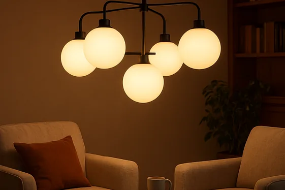 Add a Statement Lighting Fixture in Your Nook illustration