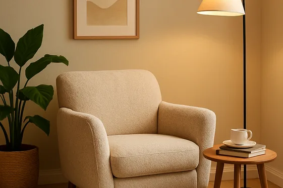 Turn a Corner Into a Reading Haven illustration
