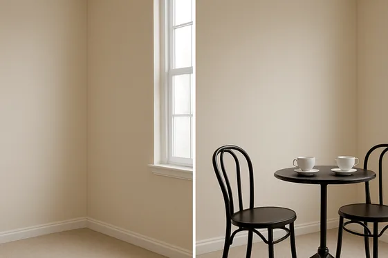 Place a Small Bistro Table for Casual Coffee Chats illustration