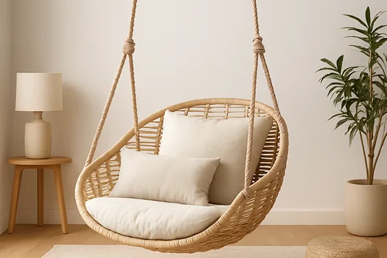 Opt for a Swing Chair to Add Playful Comfort illustration