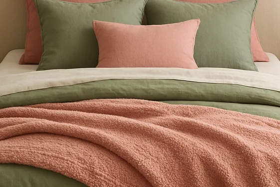 Step-by-Step Guide to Pink and Green Bedding Combos illustration