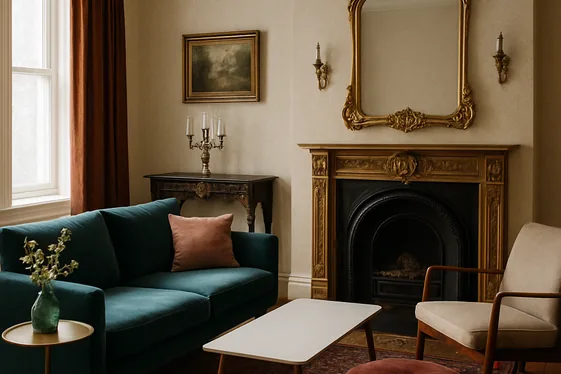 Combine Modern and Victorian Decor Smartly illustration