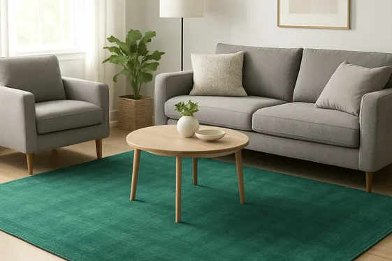 Quick Facts About Using Teal Rugs in Grey Living Rooms illustration