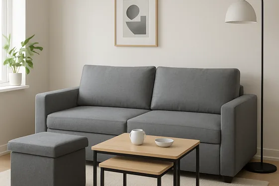 Incorporate Multi-Functional Furniture for Space Efficiency illustration