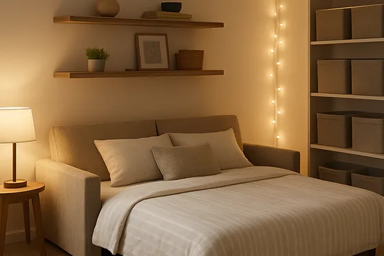 Make a Multipurpose Guest Room with Storage illustration