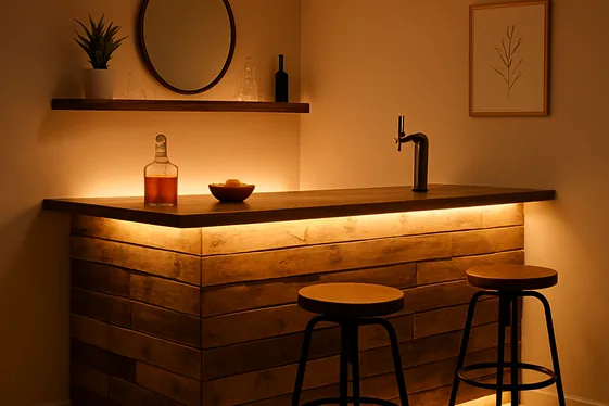 Quick Facts About DIY Basement Bar Ideas illustration