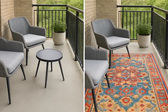 Use Outdoor Rugs to Define Your Space illustration