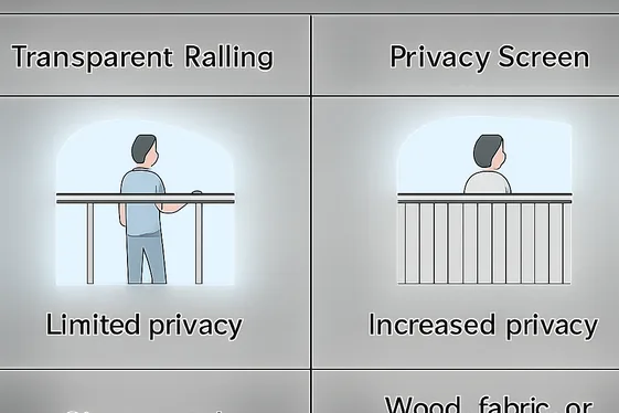 Install Privacy Screens for a Secluded Feel illustration