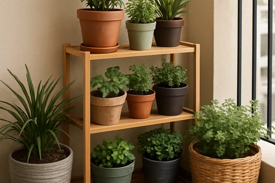 Mix and Match Planters for Visual Interest illustration