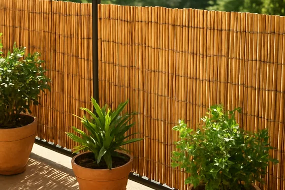 Install Bamboo Privacy Screens for a Natural Look illustration