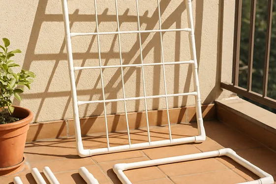 DIY PVC Pipe Trellis for Budget Buyers illustration