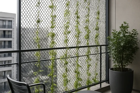 Modern Metal Mesh Trellis for Contemporary Looks illustration
