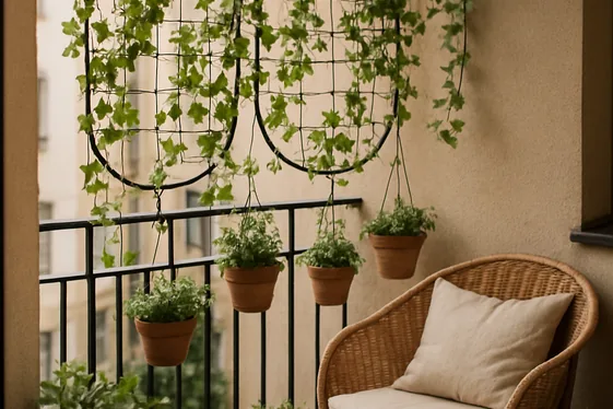 Hanging Trellis Systems for Small Spaces illustration