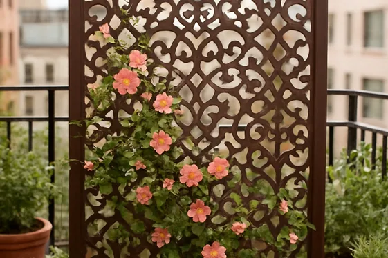 Decorative Trellis Screens for Privacy illustration
