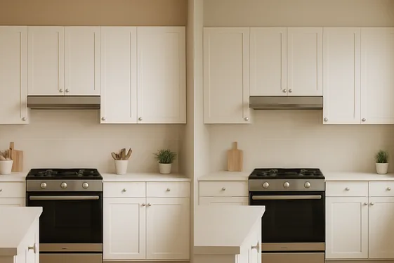 Beige Accent Walls vs Full Room Beige illustration