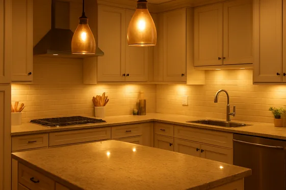 Dos and Don’ts of Beige Kitchen Lighting illustration