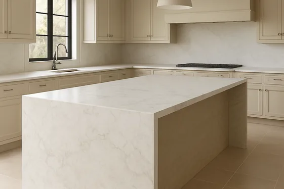 Beige Kitchen Islands as a Statement Piece illustration