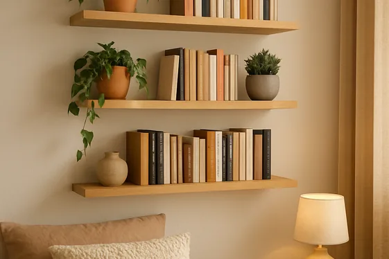 Step-by-Step Guide to Creating a DIY Wall Mount Bookshelf illustration