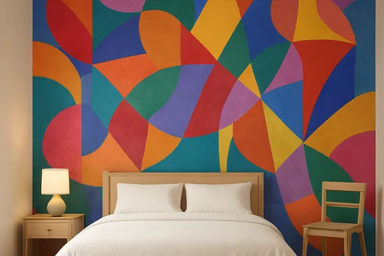 Try a Large Statement Wall Decal or Mural illustration