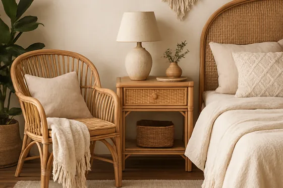 Add Statement Rattan Furniture for Rustic Elegance illustration