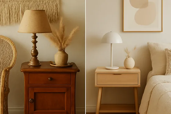 Mix Vintage and Modern Decor Pieces for Unique Contrast illustration