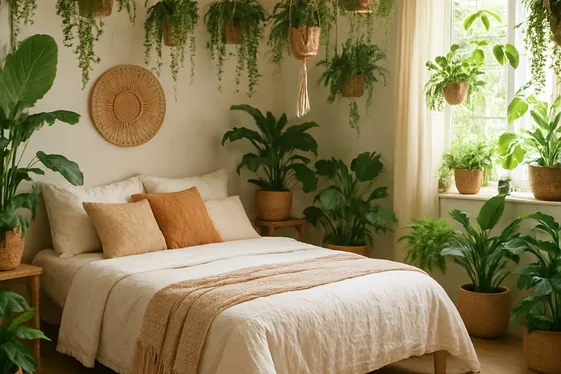 Incorporate Plenty of Greenery with Potted Plants and Hanging Gardens illustration