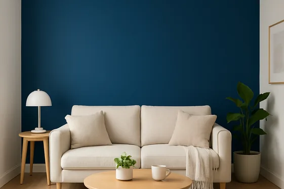 Choose a Bold Accent Wall Color illustration