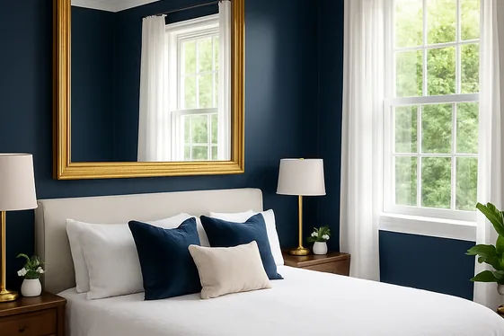 Quick Tip: Incorporate Gold Mirrors to Brighten the Space illustration