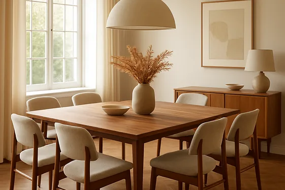 Choose a Statement Dining Table That Defines the Room illustration