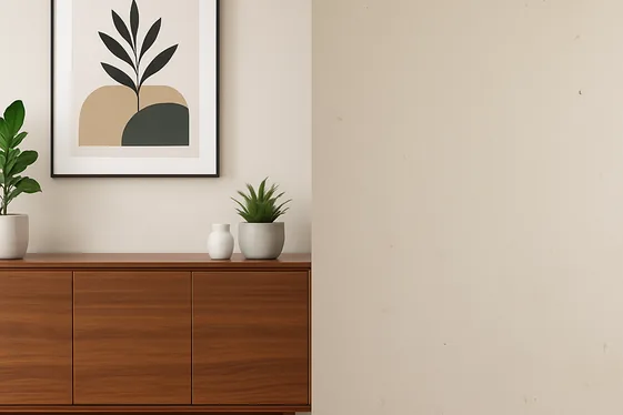 Opt for a Sleek Buffet or Sideboard for Storage illustration