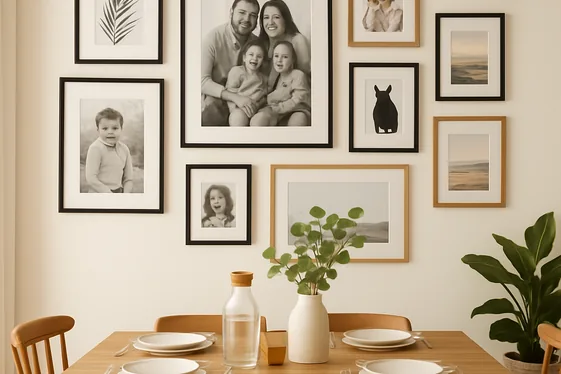 Create a Gallery Wall with Personal Touches illustration