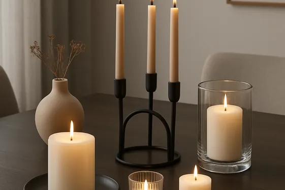 Set the Mood with Candlelight and Accessories illustration