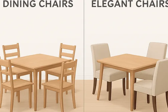 Balance Function and Style with Chairs illustration
