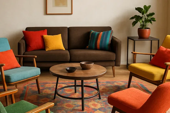 Mix and Match Furniture Styles for a Bold Statement illustration