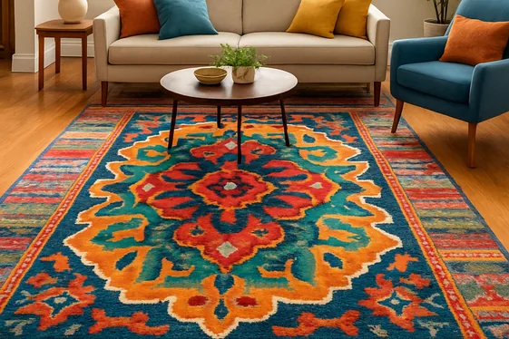 Use Bold Rugs to Define and Transform Your Area illustration