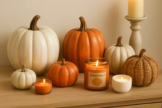 Use Pumpkin Accents Beyond the Porch illustration