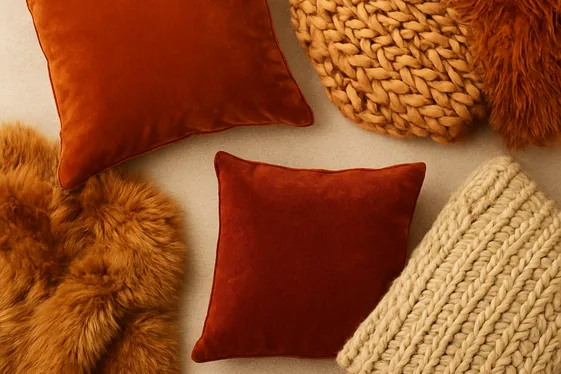 Choose the Right Textures for a Cozy Feel illustration