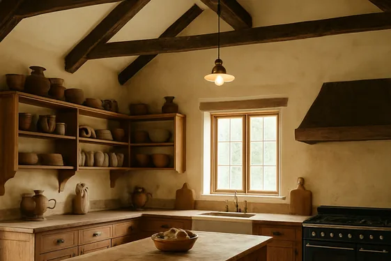 Feature Exposed Beams for Rustic Elegance illustration