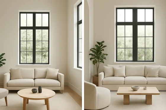 Balance Space with Large-scale Furniture illustration