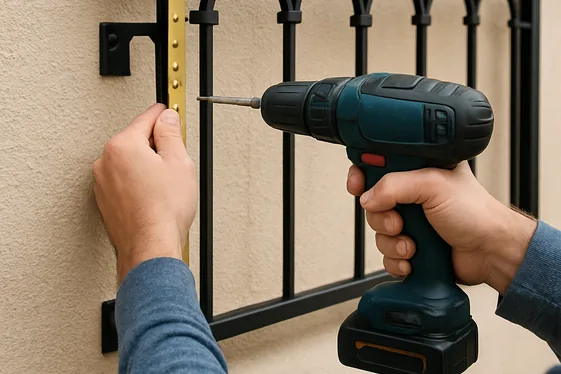 DIY Iron Railing Installation Tips illustration